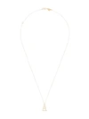 ALISON LOU 14KT GOLD ONITIAL NECKLACE
