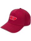 DIESEL BASEBALL CAP WITH 3D LOGO PATCH