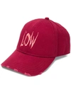 DIESEL BASEBALL CAP WITH LOW EMBROIDERY