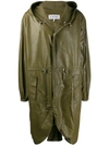 LOEWE LONG LEATHER PARKA