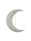 ISABEL MARANT MOON EMBELLISHED BROOCH