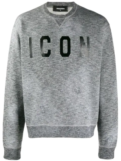 Dsquared2 Icon Sweatshirt In Grigio