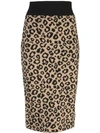 VERONICA BEARD KNITTED PENCIL SKIRT