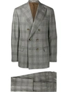 BRUNELLO CUCINELLI CHECKED SUIT