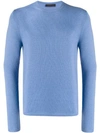 Prada Klassischer Kaschmirpullover In Blue