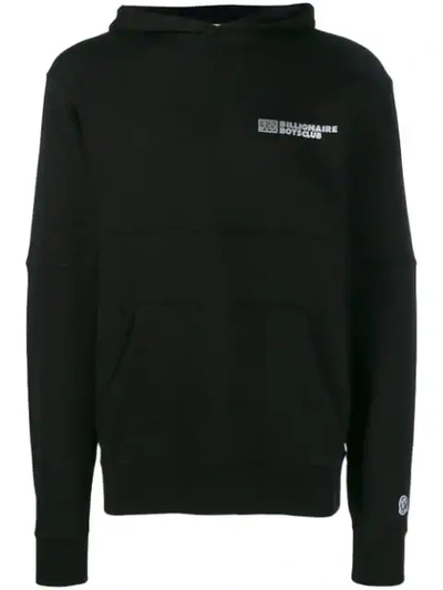 Billionaire Boys Club Logo-print Loopback Cotton-jersey Hoodie In Black