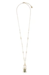 VINCE CAMUTO SCARAB PENDANT NECKLACE,VJ-500808