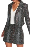 1.STATE SNAKESKIN FAUX LEATHER MOTO JACKET,8159516