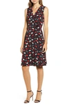 ANNE KLEIN SONOMA COAST FIT & FLARE DRESS,10732068