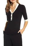 ANNE KLEIN SHAWL COLLAR SWEATER,10735340