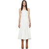 Jacquemus Apron-style Midi Dress In White