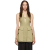 JACQUEMUS JACQUEMUS BEIGE LE HAUT KIMBE TANK TOP