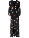 Isolda Ametista Long Dress In Black
