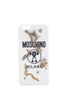 MOSCHINO MOSCHINO LOGO BURNT EFFECT IPHONE 6 PLUS CASE