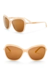 DOLCE & GABBANA 59mm Butterfly Sunglasses