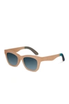TOMS Traveler Paloma 51mm Square Sunglasses