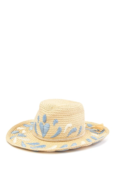 Eric Javits Corsica Patterned Cowboy Hat In Flxmix