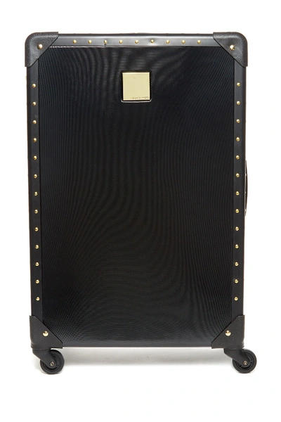 Vince Camuto 24" Spinner Hardside Suitcase In Black-gold