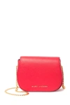 Marc Jacobs Avenue Leather Crossbody In Lipstick Red