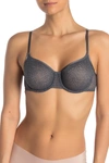 Dkny Lace Underwire Demi Bra (a-dd Cups) In Kr9/graphi
