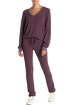 Wildfox Malibu Sweatpants In Crushed Be