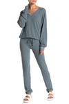 Wildfox Malibu Sweatpants In Vision Blu