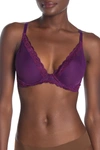 Natori Feathers Underwire Contour Bra In Purple Orc