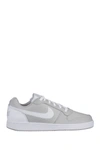 Nike Ebernon Low Sneaker In 006 Vastgy/white