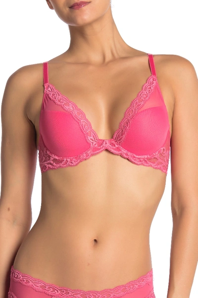 Natori Feathers Underwire Contour Bra In Passionfrt