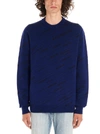 BALENCIAGA BALENCIAGA DIAGONAL LOGO SWEATER