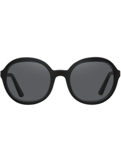 Prada Sunglasses, Pr 09vs 56 Heritage In Black/dark Grey