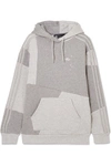 ADIDAS ORIGINALS DANIËLLE CATHARI PATCHWORK COTTON-TERRY HOODIE