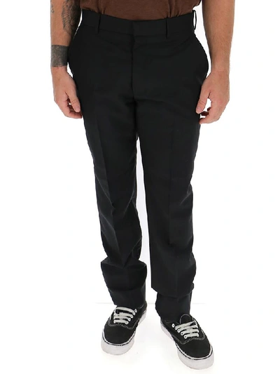 Alexander Mcqueen Classic Tailored Trousers In Black
