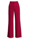 ALICE AND OLIVIA Dylan High-Waist Wide-Leg Pants