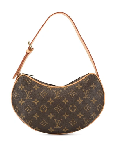 Louis Vuitton Pochette Croissant Handbag - Brown