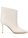 ALEXANDRE VAUTHIER ALEXANDRE VAUTHIER ALEX LOW ANKLE BOOTS - 白色