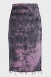 MARQUES' ALMEIDA Tie-Dye Pencil Midi Skirt,787411