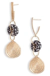 Akola Ada Drop Earrings In Black