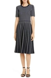 TORY BURCH GEMINI LINK JACQUARD DRESS,58488