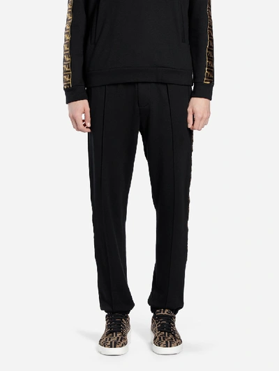 Fendi Trousers In Black