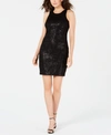 GUESS EMBROIDERED LACE DRESS