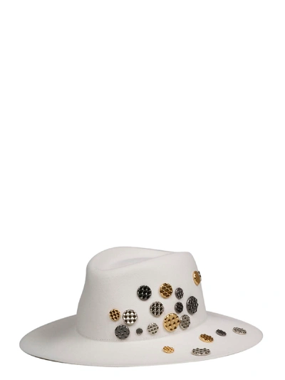 Maison Michel Hat In White