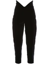 ATTICO VELVET TROUSERS,11030333