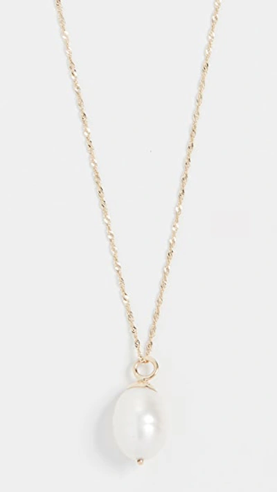 Ariel Gordon Jewelry 14k Baroque Pearl Drop Necklace In Gold