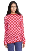 MARC JACOBS THE CHECKERED SWEATER