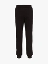 Versace Logo-embroidered Track Pants In Black