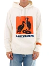 HERON PRESTON HERON HOODIE WHITE,11030429