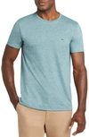 Lacoste Pima Cotton T-shirt In Danube Chine