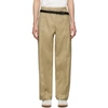 MAISON MARGIELA MAISON MARGIELA BEIGE BUM BAG TROUSERS