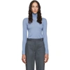 LOEWE LOEWE BLUE ANAGRAM TURTLENECK jumper